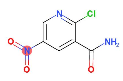 2-氯-5-硝基-3-吡啶羧酰胺