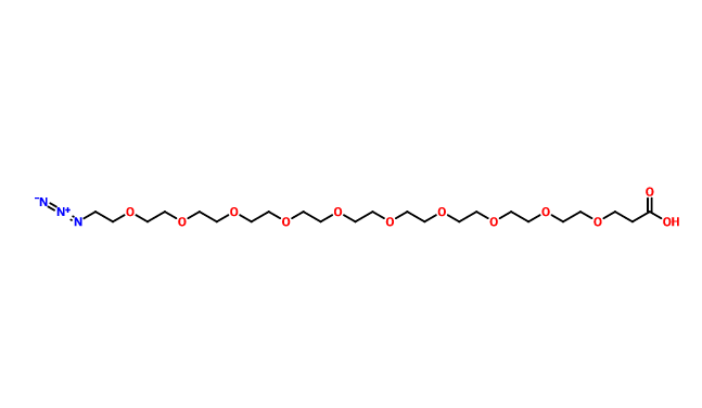 叠氮-十聚乙二醇-羧酸