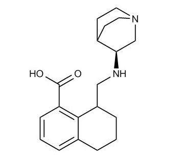 8-((((S)-奎宁环-3-基)氨基)甲基)-5,6,7,8-四氢萘-1-羧酸