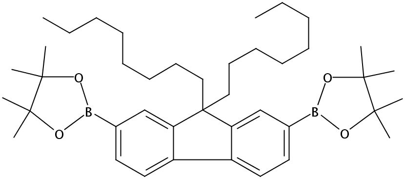 2,7-二(4,4,5,5-四甲基-1,3-二氧-2-硼烷基)-9,9-二辛基芴