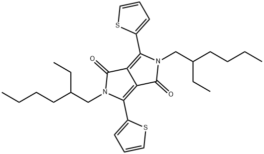 2,5-双(2-乙基己基)-3,6-二(噻吩-2-基)吡咯并[3,4-c]吡咯-1,4(2H,5h)-二酮