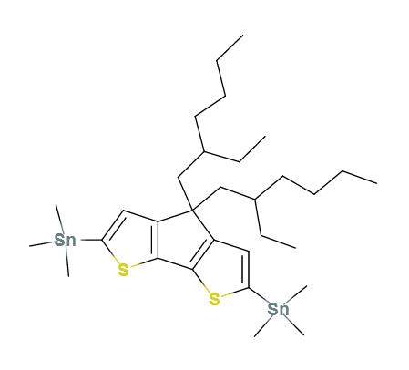 2,6-二(三甲基锡)-4,4-二(2-乙基己基)-二噻吩并环戊二烯