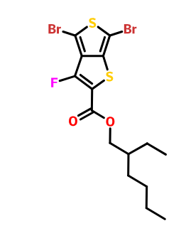 4,6-二溴-3-氟-2-羧酸(2-乙基己)酯-噻吩并[3,4-B]噻吩