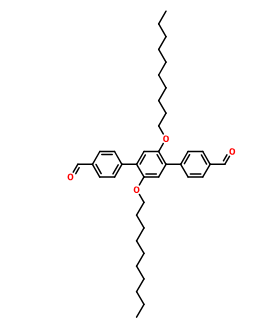 2',5'-双(癸氧基)-[1,1':4',1''-三联苯]-4,4''-二甲醛