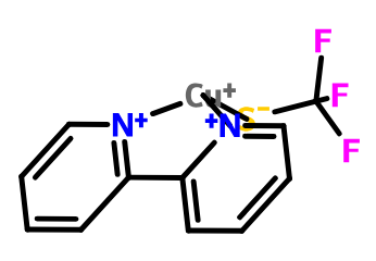 三氟甲硫基(2,2-联吡啶)铜(I)