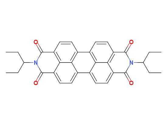 2,9-二(3-戊烷基)异喹啉并[4',5',6':6,5,10]蒽并[2,1,9-def]异喹啉-1,3,8,10(2H,9H)-四酮