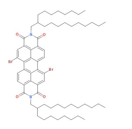 二(2-辛基十二烷基)-1,7-二溴-苝四羧酸二酰亚胺