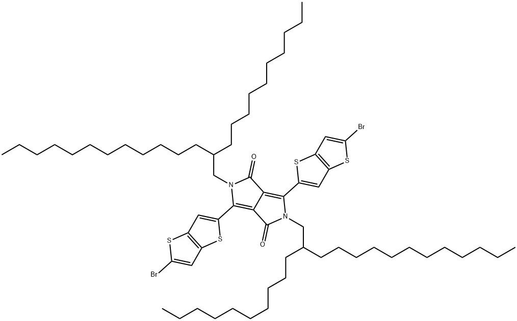 癸基十四烷基-吡咯并吡咯二酮-并二噻吩-双溴