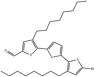 5-甲酰基-5''-溴-3,3''-二辛基-2,2':5',2''-三联噻吩