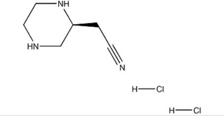(S)-2-(哌嗪-2-基)乙腈二盐酸