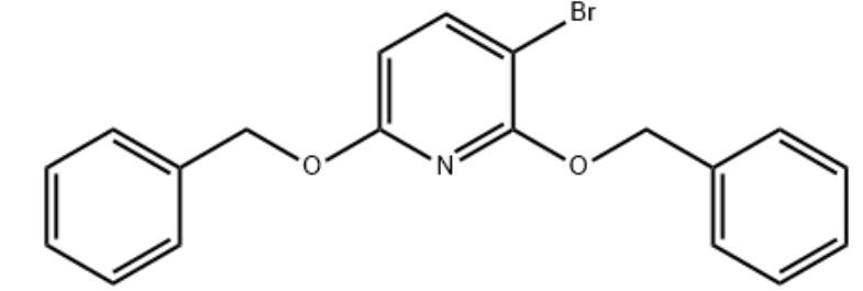 2,6-双(苄氧基)-3-溴吡啶