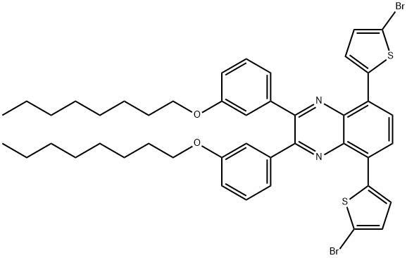 5，8-双（5-溴-2-噻吩基）-2，3-双[3-（辛氧基）苯基]-喹喔啉