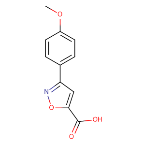 3-(4-甲氧基苯基)-5-异噁唑羧酸