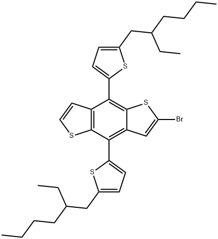 2-（溴-）4，-8-（双[5-（2-（乙基己基）-2-噻吩]-苯并[1，-2-（b:4，-5-（b']]-二噻吩