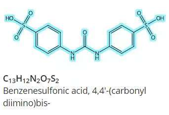 Benzenesulfonic acid，4,4-（carbonyldiimino）bis-