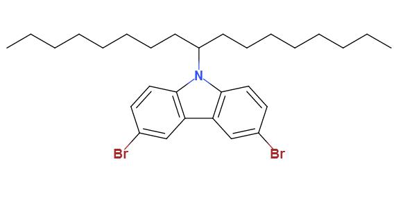 3,6-二溴-9-(七癸烷-9-基)-9h-咔唑