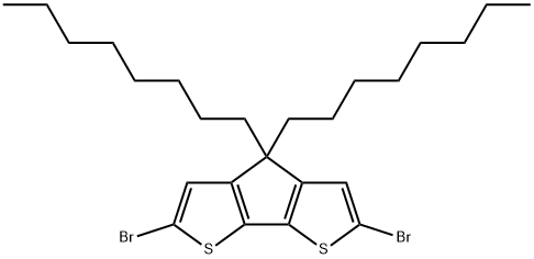 2,6-二溴-4,4-二辛基环戊并[2,1-b:3,4-b’]二噻吩