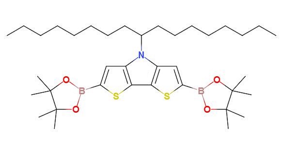 4-（1-辛基壬基）-2，6-双（4，4，5，5-四甲基-1，3，2-二氧杂环戊烷-2-基）-4H-二噻吩并[3，2-b:2'，3'-d]吡咯