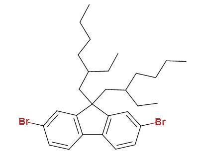 9,9-双(2'-乙基己基)-2,7-二溴芴