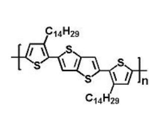 聚(2,5-双(3-十四烷基噻吩-2-基)噻吩并[3,2-B]噻吩)