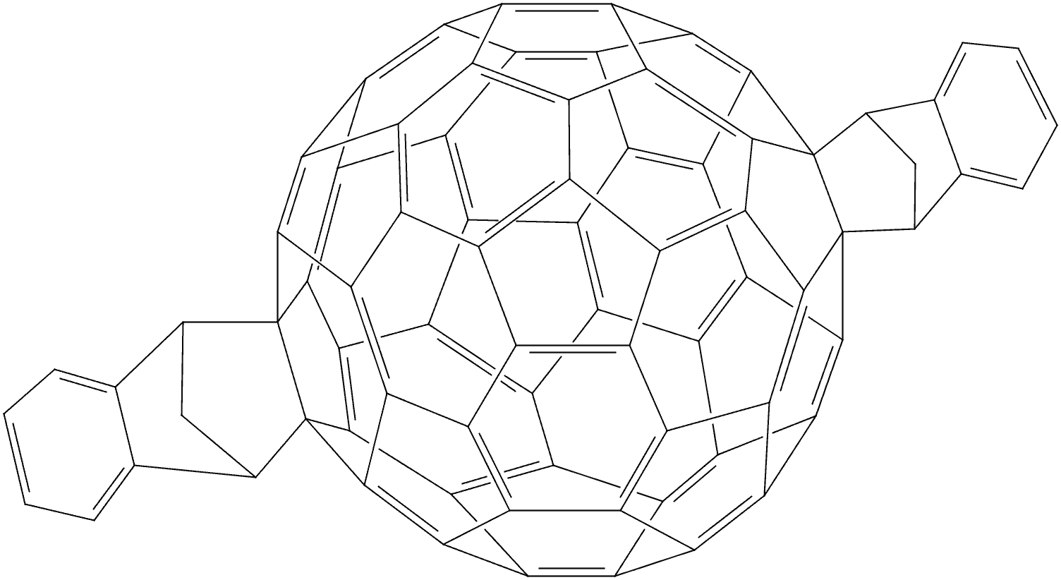 1'，1''，4'，4''-四氢- 二[1，4]甲氨基苯酚[2'，3'：1，2；2''，3''：56，60][5，6]富勒烯-C60-Ih