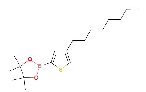 4-正辛基-2-(4,4,5,5-四甲基-1,3,2-二氧硼戊环-2-基)噻吩