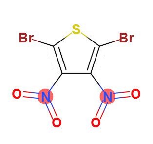 2,5-二溴-3,4-二硝基噻吩