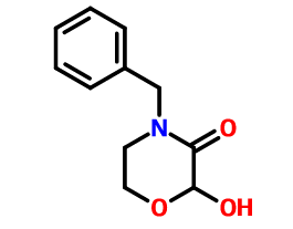 4-苄基-2-羟基-吗啉-3-酮