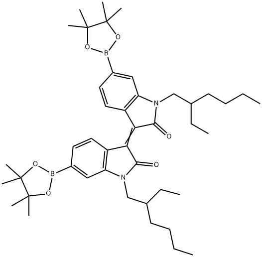 (E)-1,1'-双(2-乙基己基)-6,6'-双(4,4,5,5-四甲基-1,3,2-二硼酸酯基-2-基)-异靛蓝