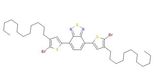 4,7-二(5-溴-4-十二烷基噻吩基-2-)-2,1,3-苯并噻二唑