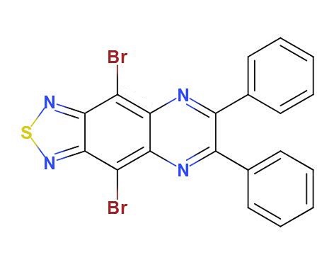 4,9-二溴-6,7-二苯基-苯并[C][1,2,5]噻二唑并[3,4-G]喹喔啉