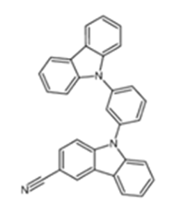 9H-Carbazole-3-carbonitrile, 9-[3-(9H-carbazol-9-yl)phenyl]-