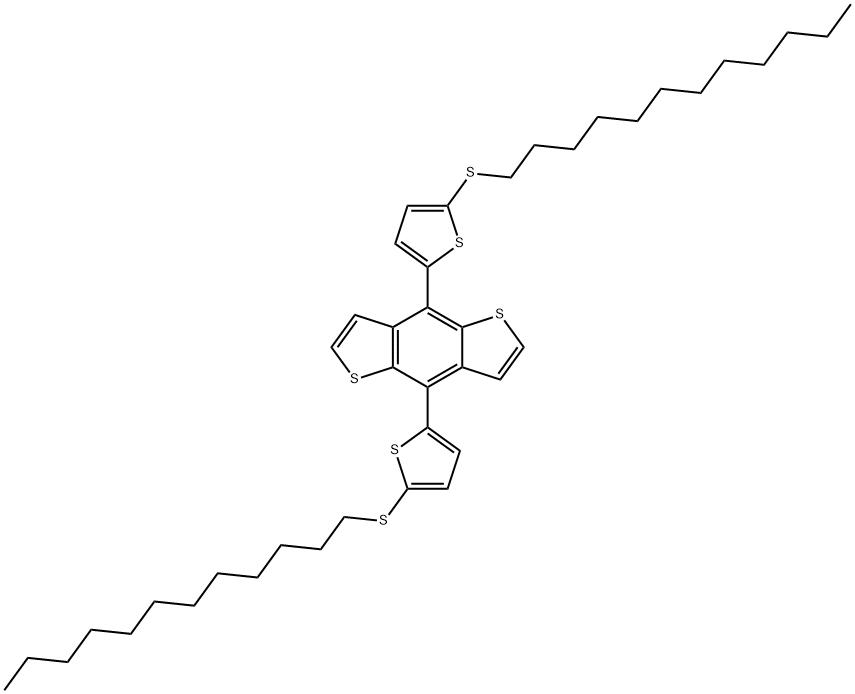 4,8-di(dodecylthiothien-2'-yl)benzo[1,2-b:4,5-b']dithiophene