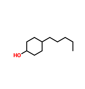 4-戊基环己醇(顺反异构体混合物)