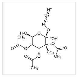 2,3,4-三-O-乙酰基-1-脱氧-β-D-吡喃葡萄糖基叠氮化物