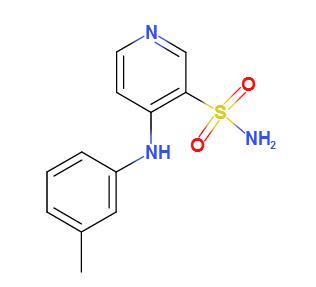 4-(3’-甲基苯基)氨基-3-吡啶磺酰胺