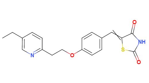 5-[[4-[2-(5-乙基-2-吡啶基)-乙氧基]苯基]亚甲基]-2,4-噻唑烷二酮