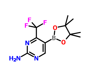 2-AMINO-4-TRIFLUOROPYRIMIDINE-5-BORONIC ACID PINACOL ESTER