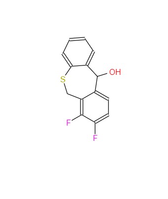 7,8 -二氟- 6,11 -二氢-二苯并[ B,E ]噻吩并- 11 -醇