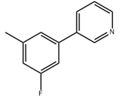 3-(3-氟-5-甲基-苯基)-吡啶