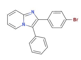 2-(4-溴苯基)-3-苯基咪唑并[1,2-a]吡啶