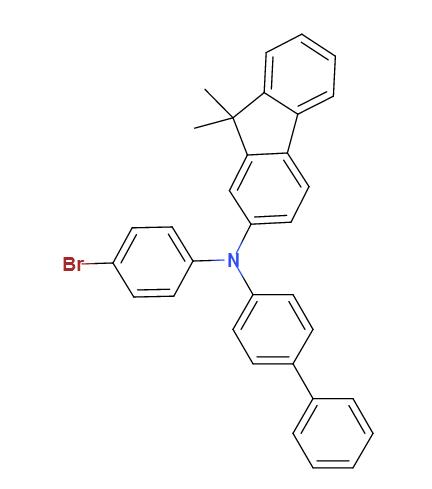 N-([1,1-联苯]-4-基)-n-(4-溴苯基)-9,9-二甲基-9h-芴-2-胺