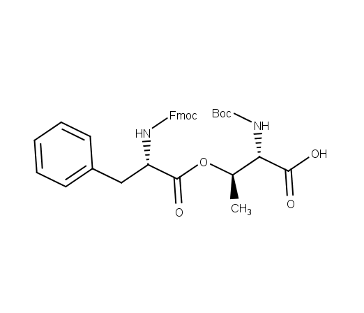 Boc-Thr(Fmoc-Phe)-OH