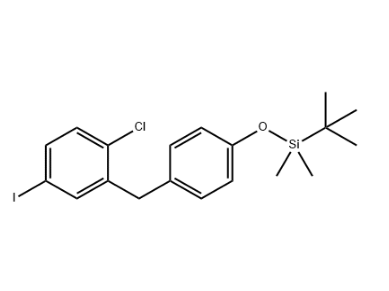 [4-(5-碘-2-氯苄基)苯氧基]叔丁基二甲基硅烷