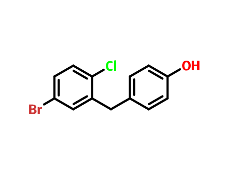 4-(5-溴-2-氯苄基)苯酚