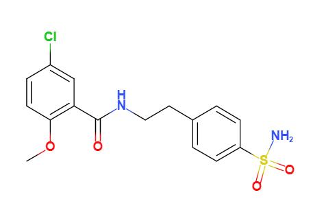 4-[2-(2-甲氧基-5-氯苯甲酰胺基)乙基]苯磺酰胺