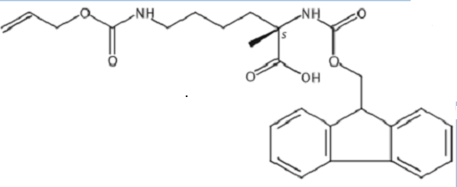 Fmoc-aMeK(Alloc)-OH