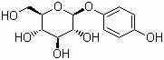 CAS 登录号：84380-01-8, alpha-熊果苷, alpha-熊果甙, 4-氢苯醌-alpha-D-吡喃葡萄糖甙, 对苯二酚-alpha-D-葡萄糖苷