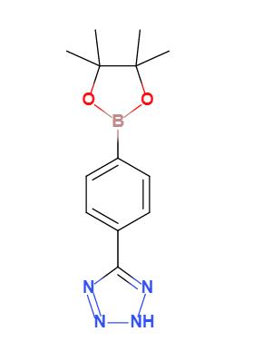 2氢-四唑, 5-[4-苯硼酸酯]