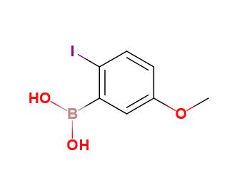 2-碘-5-甲氧基苯硼酸